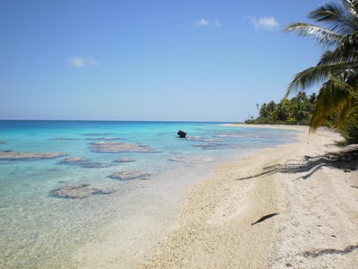 Mouillage et plage du Motu Est de Fakarava